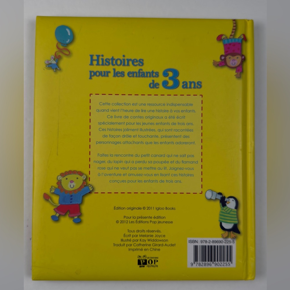 3📚/$25 Histoires pour les enfants de 3 ans - Picture 2 of 8